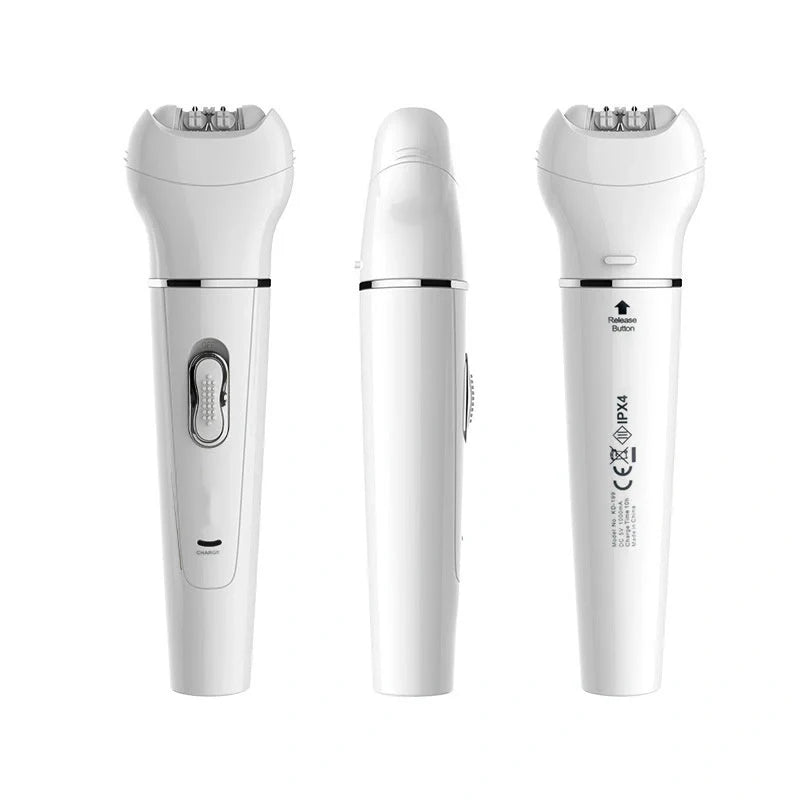 5-in-1 Multi-Functional Portable Skin Care Electric Massager with Facial Latex Brush