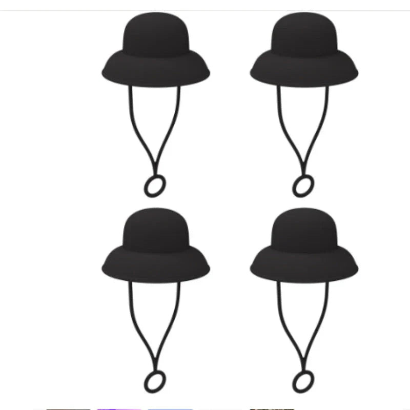 Premium straw covers in charming cowboy hat design, made of food-grade silicone for durable and reusable protection of your drinks