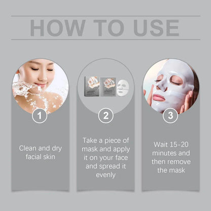 Bio Collagen True Deep Mask for overnight facial hydration and anti-aging