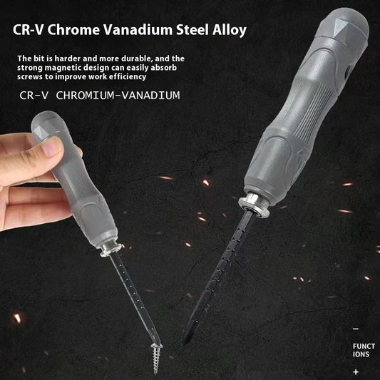 Premium 17-in-1 Magnetic Screwdriver Set, featuring chrome vanadium steel construction and a range of precision heads for diverse applications.