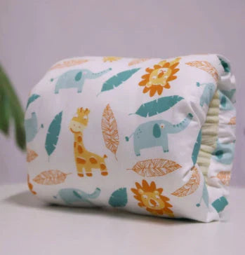 Adjustable baby nursing arm pillow in various colors and patterns, including dark blue, gray, pink, and more. Features soft, breathable cotton fabric and an ergonomic design to support breastfeeding mothers.