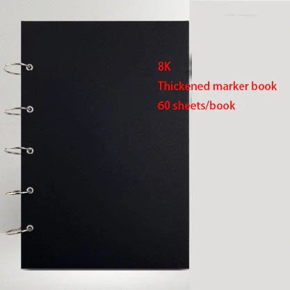 Premium Freehand Sketchbook with Vibrant Cover Designs - Versatile Notebook for Artists in the UK