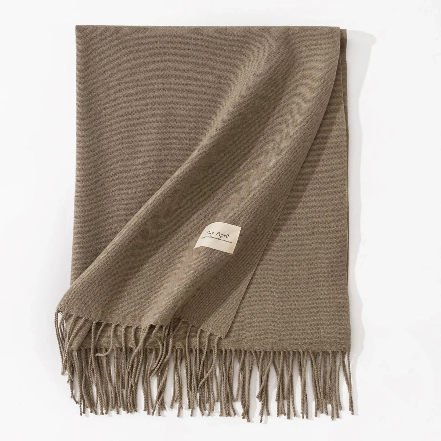 Elegant artificial cashmere scarf for women in various colors, perfect for winter warmth and style.