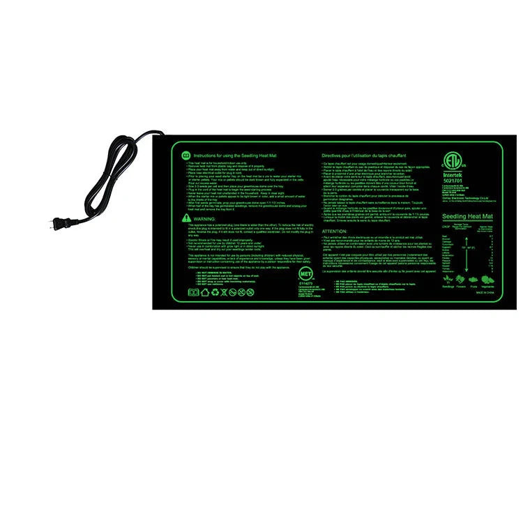 Waterproof Seedling Heating Mat for plant germination and terrarium heating