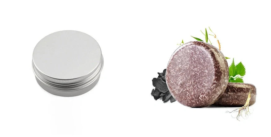 Revitalising Herbal Shampoo Bars with Polygonum and Ginseng for nourished, healthy-looking hair