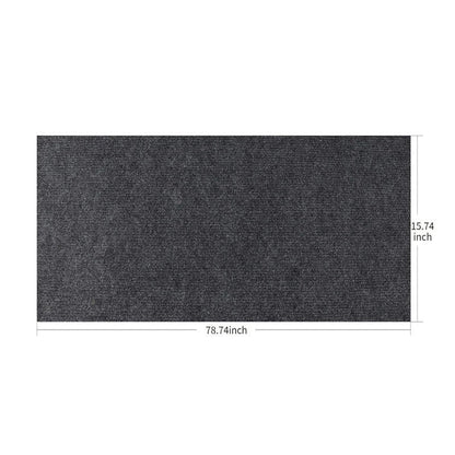 Versatile self-adhesive scratch pad with various color and size options, designed to protect furniture and satisfy a cat's natural scratching needs.