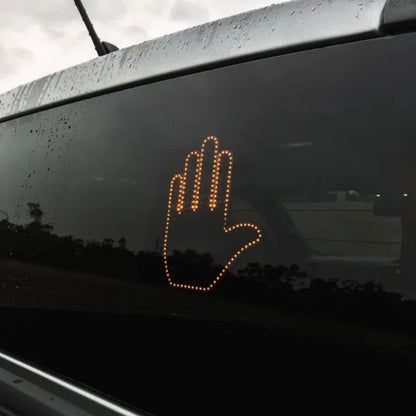 Attention-Grabbing Gesture Light: Illuminate Your Driving Expressions with 176 Bright LED Bulbs and Three Gesture Modes