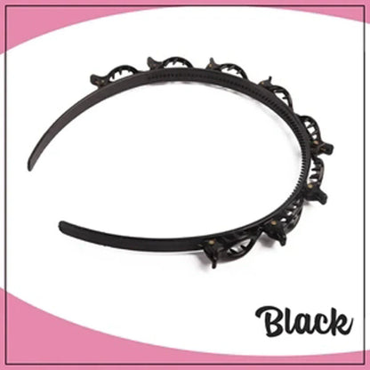 Stylish Korean-inspired double bangs hair clips and headbands for women