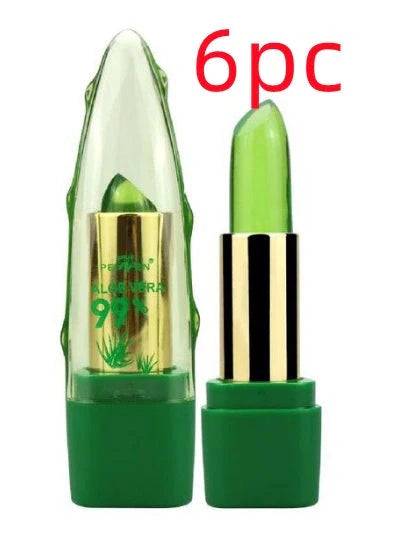 Aloe Vera Gel Color Changing Lipstick Gloss in personalised shade with moisturising benefits