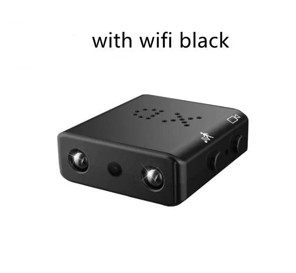 Compact 1080p full HD infrared night vision hidden micro camera for home, business, and vehicle security surveillance