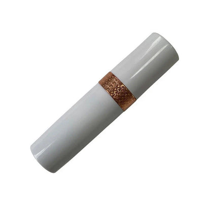 Lipstick-shaped hair remover with 3D floating blades for intimate hair removal