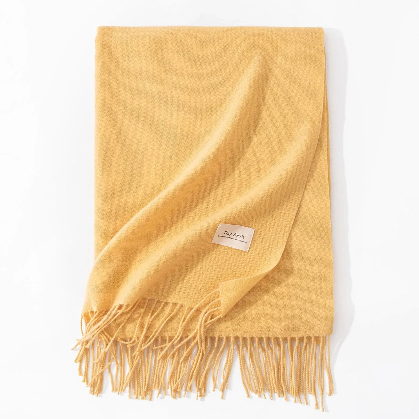 Elegant artificial cashmere scarf for women in various colors, perfect for winter warmth and style.