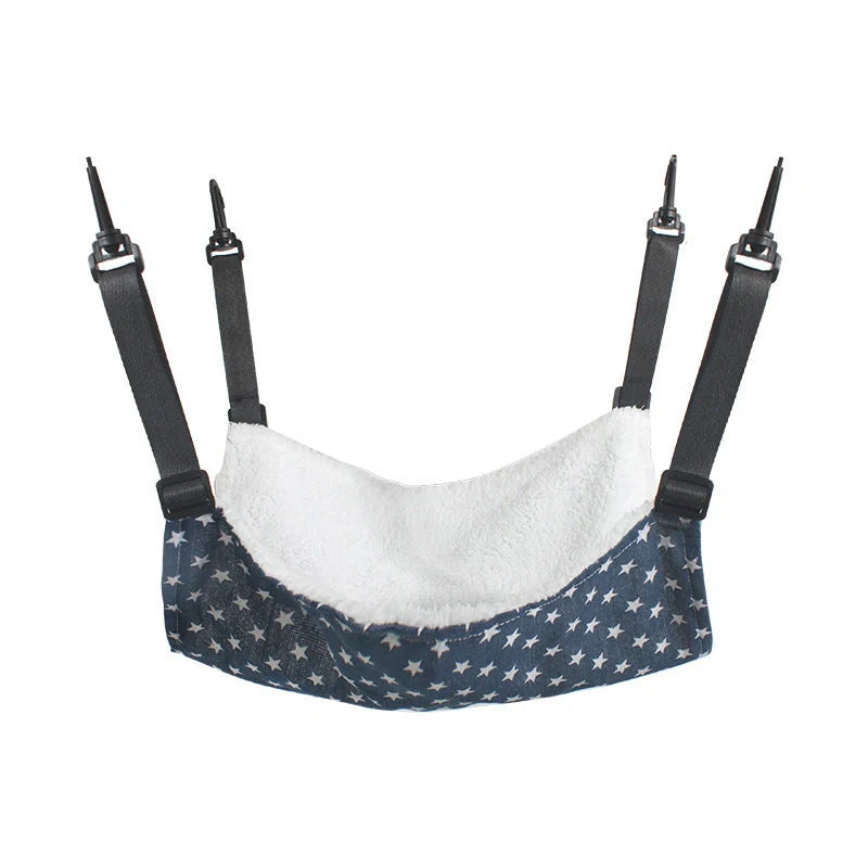 Cosy lamb fleece cat hammock bed in various colours and sizes, perfect for your pet's comfort.