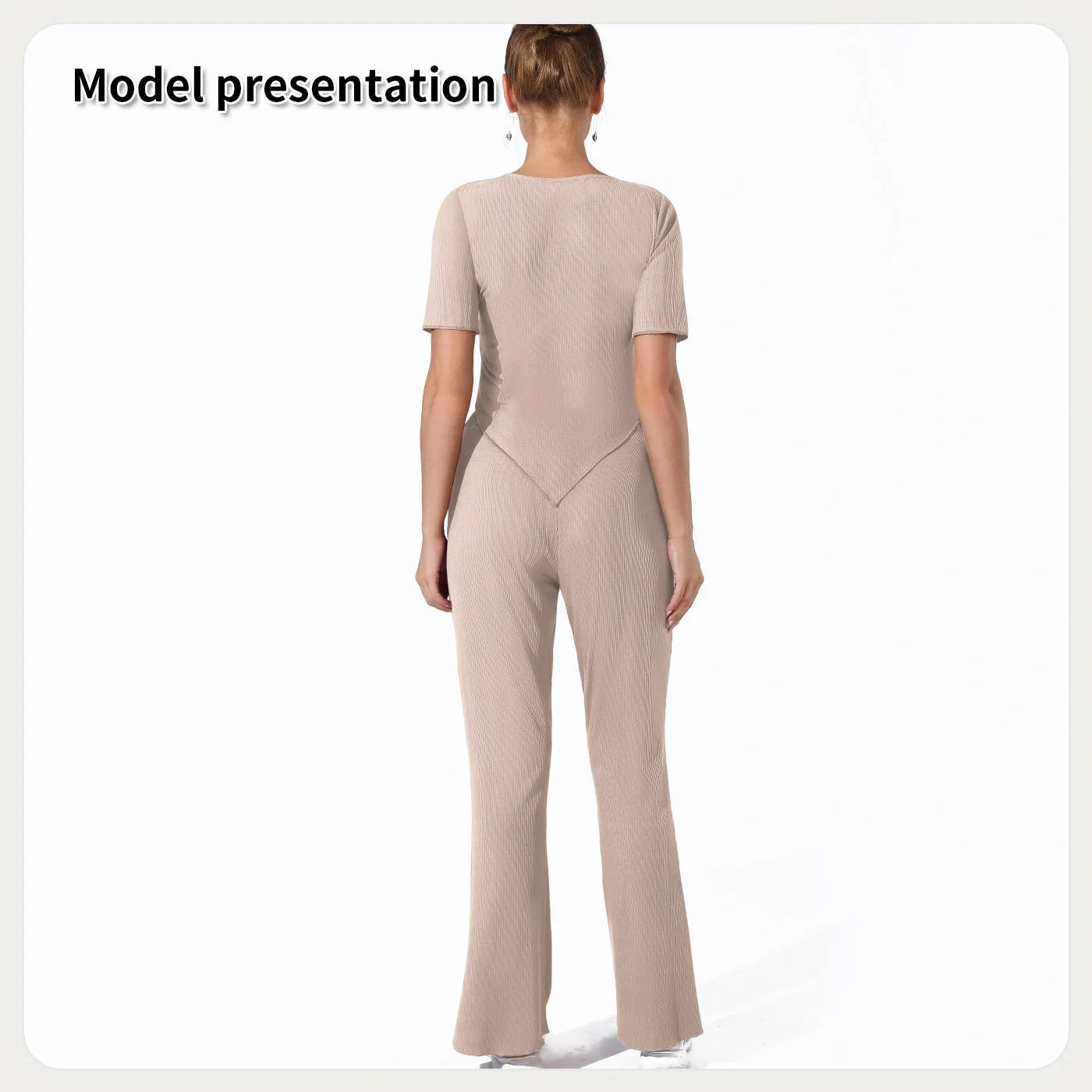Dark green top and pants set for comfortable casual wear