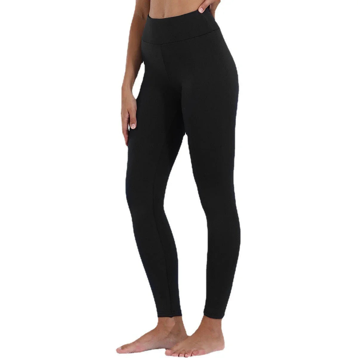 Women's Cozy Thermal Fleece Leggings in Various Colors and Sizes