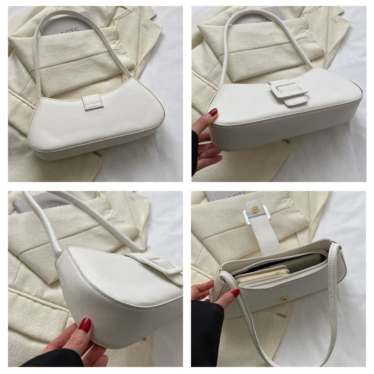 Retro Western style PU crossbody small square bag in classic colours