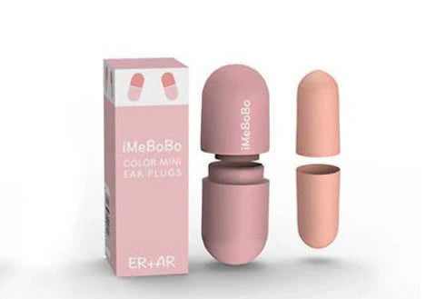 Soft sponge ear plugs with 60% noise reduction in various colours
