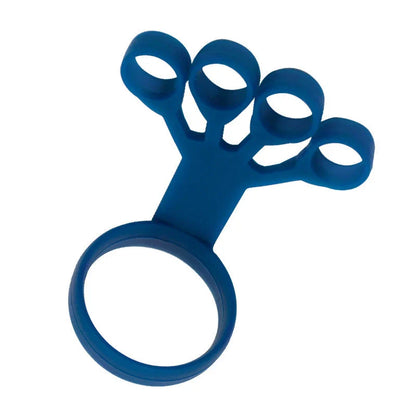 Premium silicone finger strengthener device for improving hand grip, relieving arthritis pain, and building finger dexterity