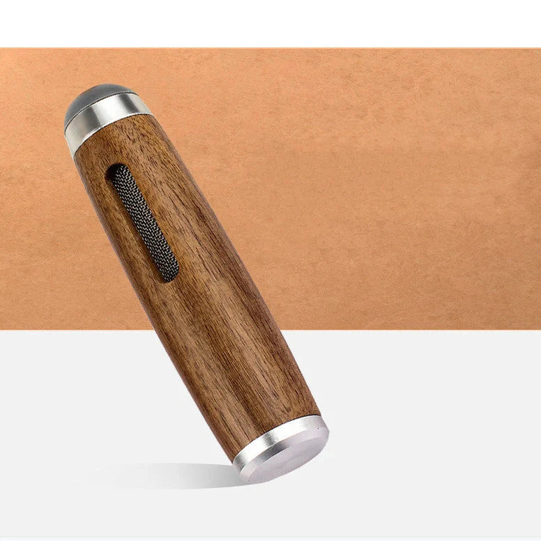 Smoking Artifact Bullet-free Cigarette Case in walnut wood with vintage design