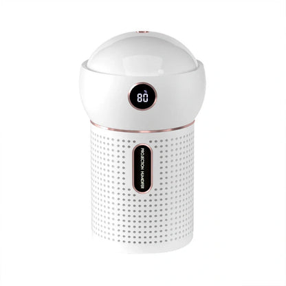 Compact projector humidifier with night light feature for student dormitories