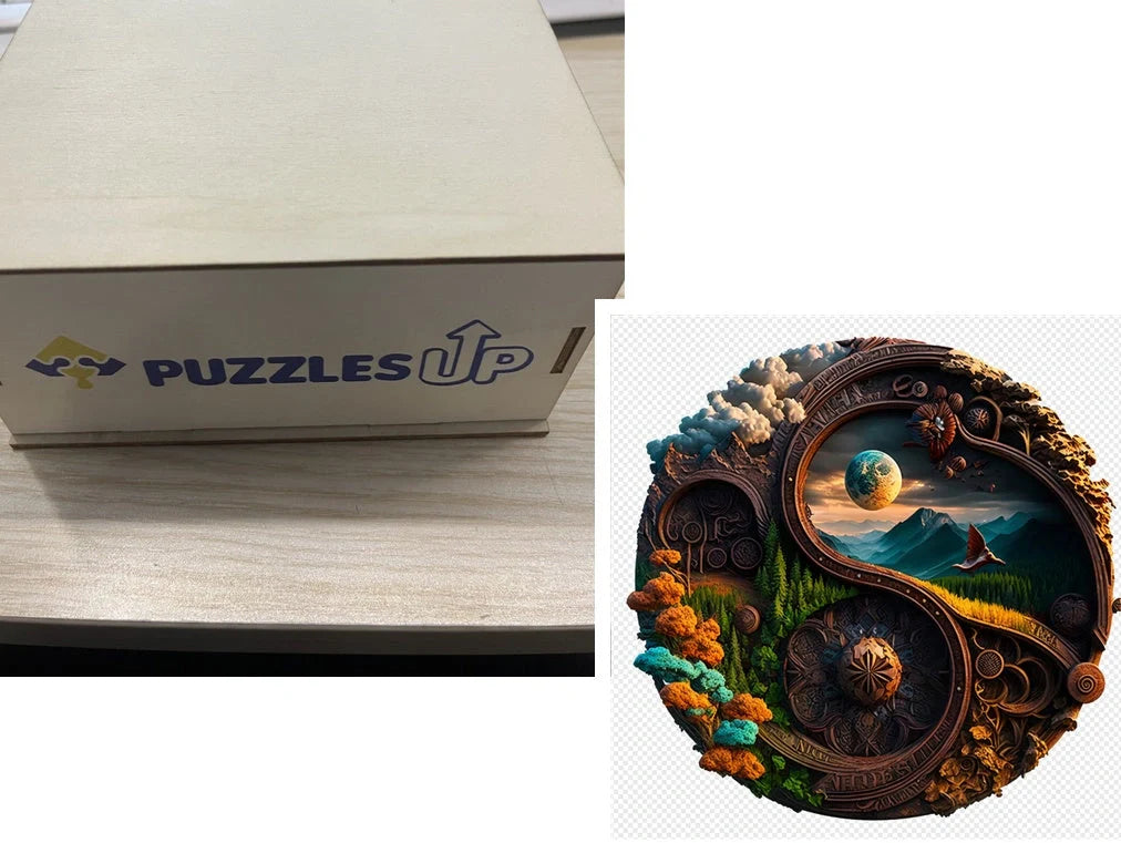 A3 Animal Wooden Puzzle with Box - Premium quality, vibrant animal designs, perfect for family fun