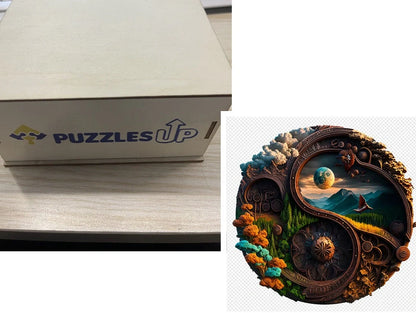A3 Animal Wooden Puzzle with Box - Premium quality, vibrant animal designs, perfect for family fun