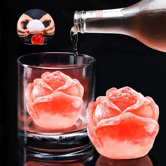 Silicone rose flower mold for making candles, soaps, ice cubes, chocolates, and other DIY crafts