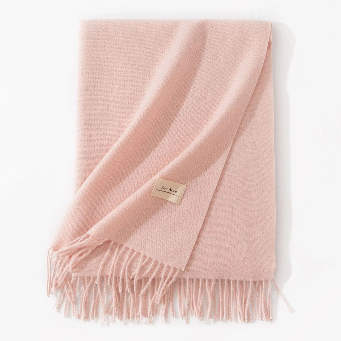 Elegant artificial cashmere scarf for women in various colors, perfect for winter warmth and style.