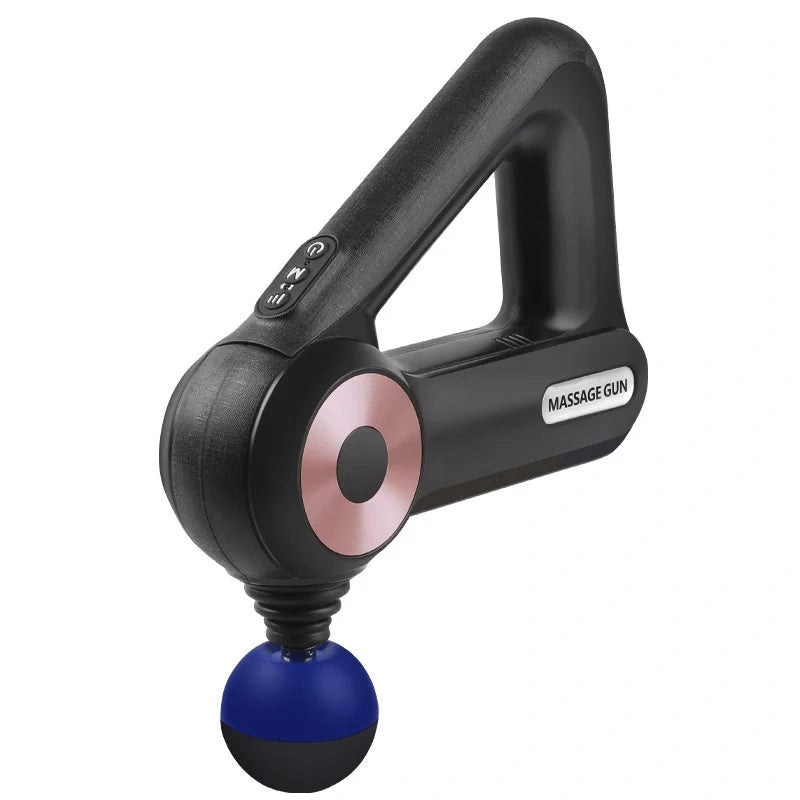 Blueidea Fascia Gun with 12 massage heads for deep muscle relief