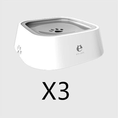 Spill-Proof Floating Pet Water Bowl with Slow Water Intake, Premium ABS & PP Construction, Available in Various Colors and Quantities
