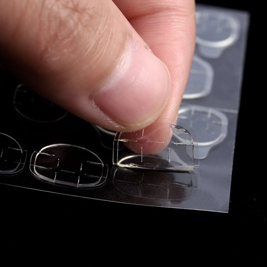 Stylish Nail Art Stickers with Jelly Glue for Seamless Nail Transformation