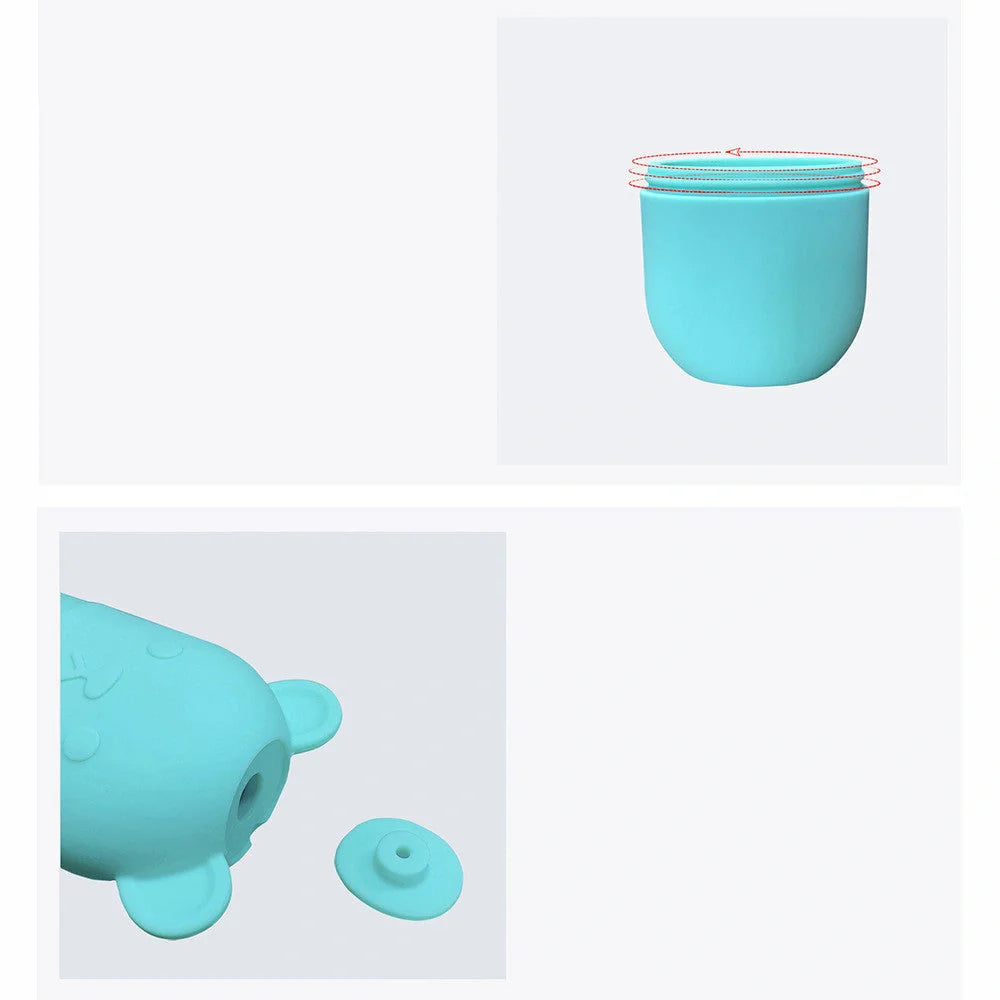 Silicone ice face roller in pink, rose red, blue, and purple for skin brightening and line reduction