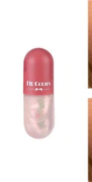 Day Night Instant Volume Lip Plumper Oil in light yellow for hydration and repair
