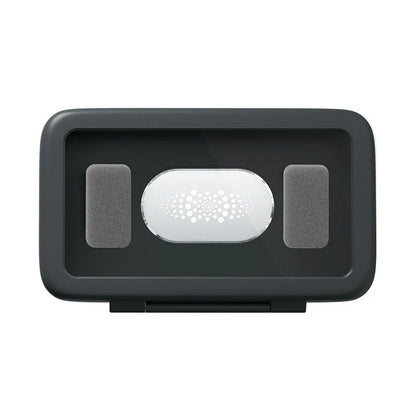 Waterproof shower phone holder with touch screen access and anti-fog window