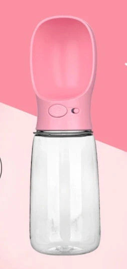 Traveling Out Portable Dog Water Dispenser with food and water compartments