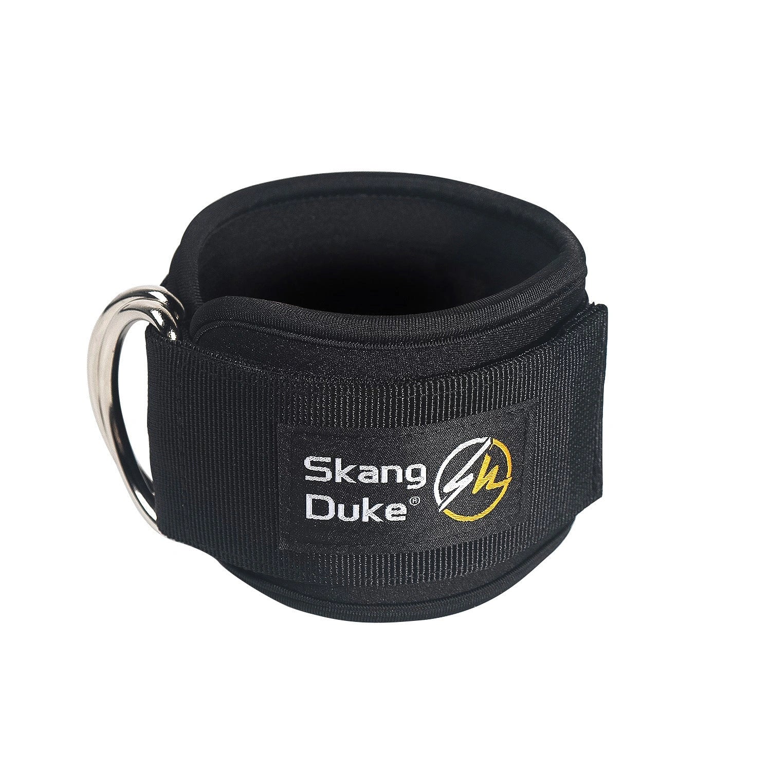 Leg Muscle Trainer with neoprene ankle cuff for gym workouts