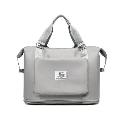 Folding travel bag for women in various colours, lightweight and durable Oxford cloth