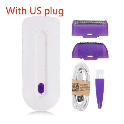 Rechargeable Micro-Oscillation Hair Removal Device for Sensitive Skin - Pain-free, Hassle-free Hair Removal Solution