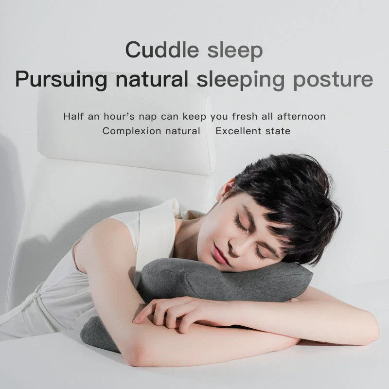 Cozy memory foam napping pillow with 'Butterfly' design for comfortable in-class napping