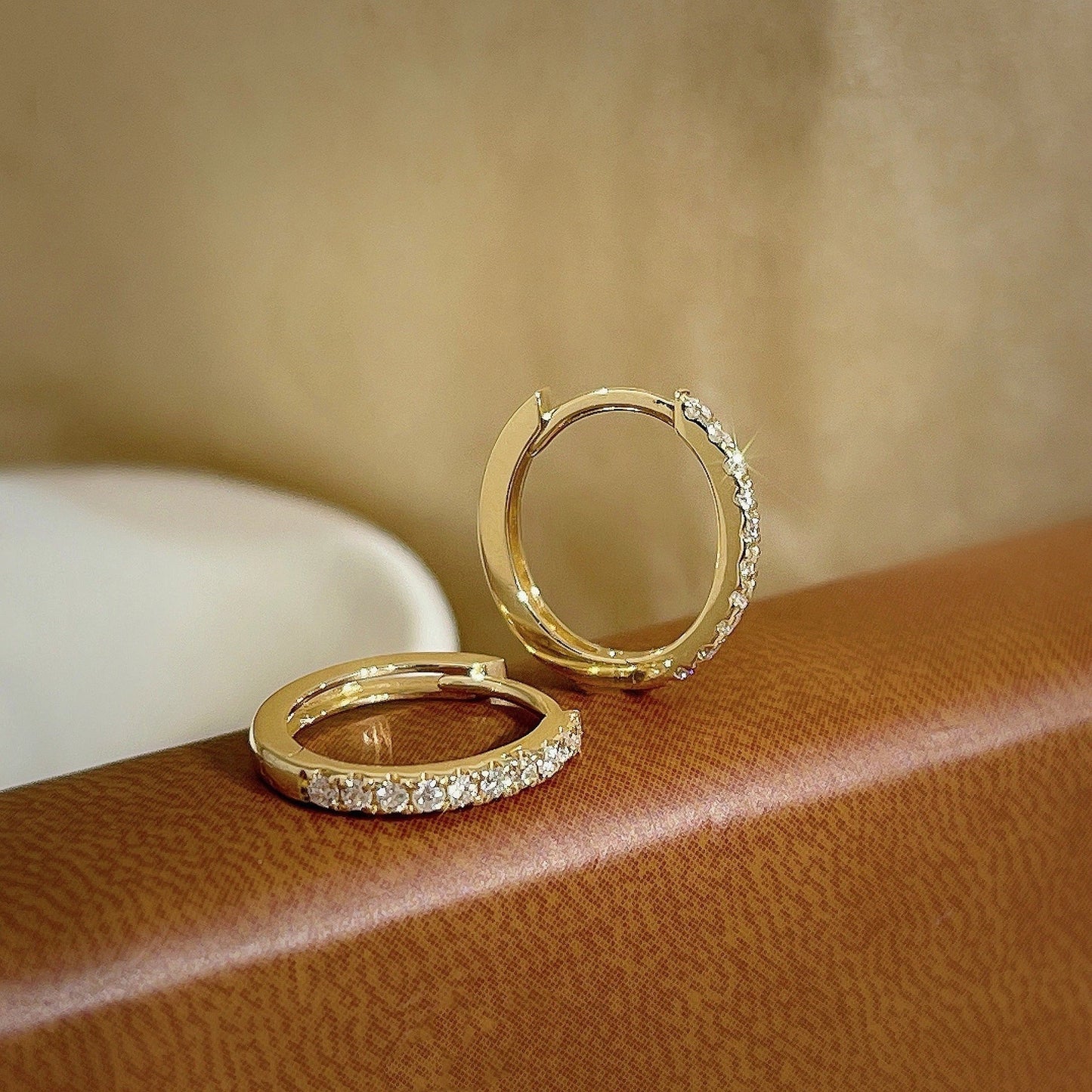 Elegant S925 Sterling Silver Diamond Earrings for Women showcasing timeless beauty and elegance.