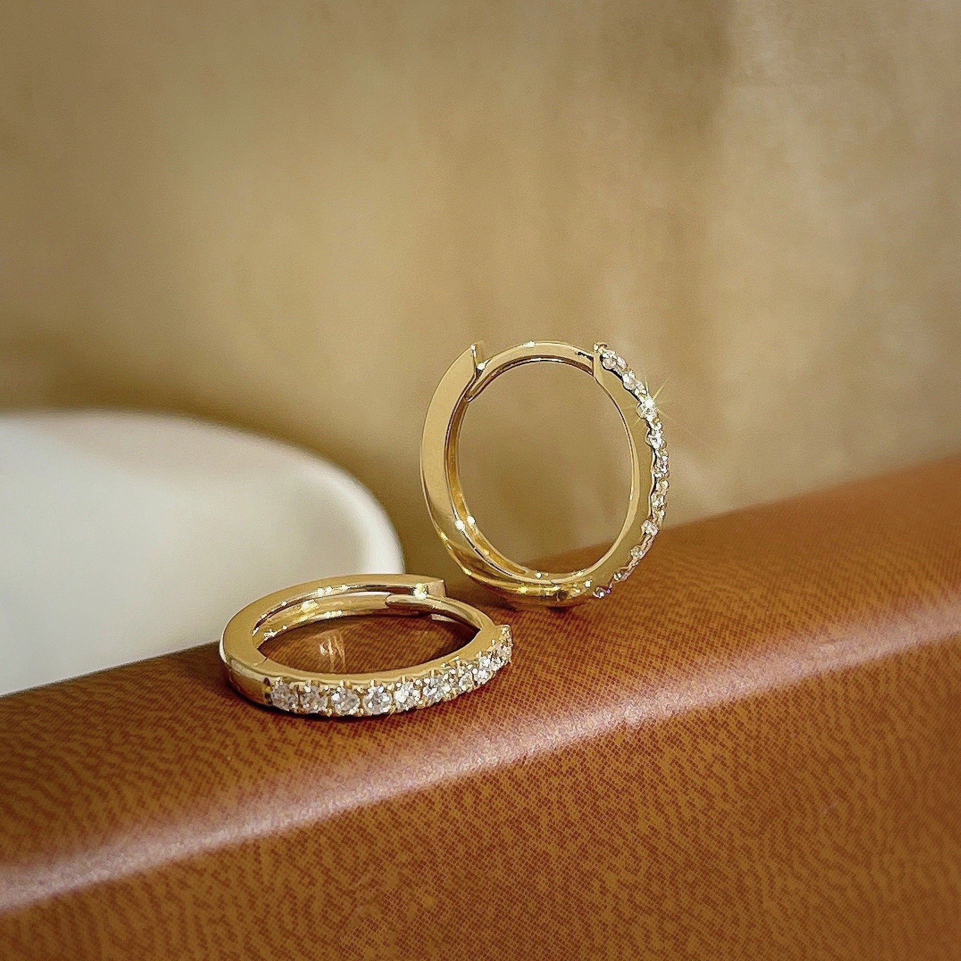 Elegant S925 Sterling Silver Diamond Earrings for Women showcasing timeless beauty and elegance.