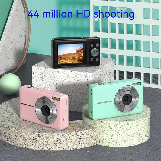 Kids' HD mini digital camera for capturing high-quality photos and videos