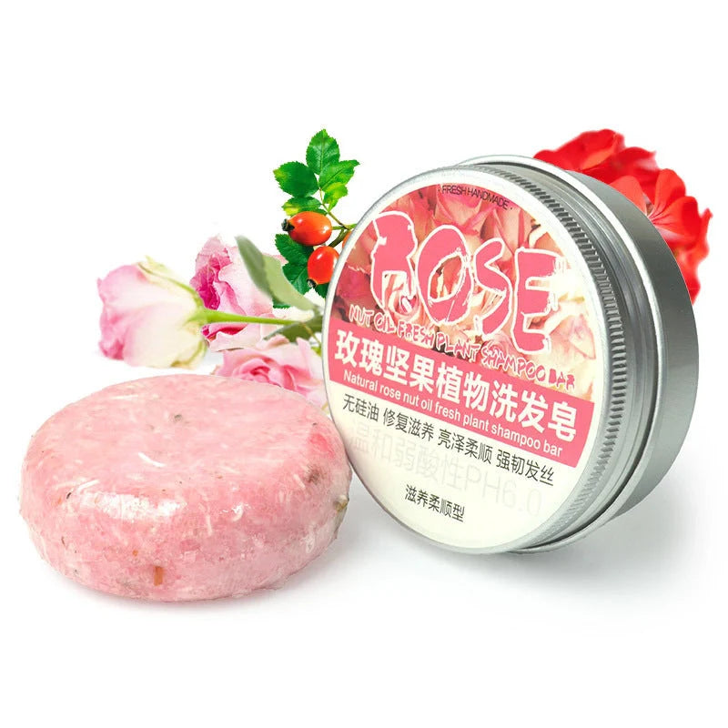 Ginger-infused nourishing shampoo conditioner essential oil soap for healthy hair and scalp