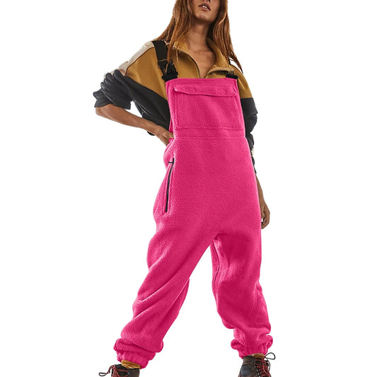 Premium Workwear Jumpsuit in Cosy Polar Fleece - Versatile Office Attire in Multiple Colours