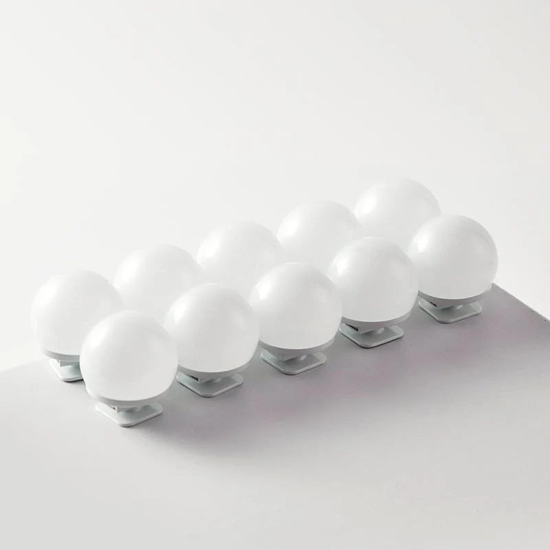 LED Makeup Mirror Light Bulb with adjustable brightness and USB connectivity