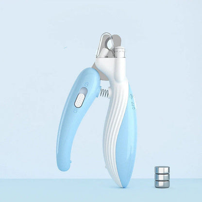Premium electric pet nail grinder with LED light for safe, precise nail trimming of cats and dogs