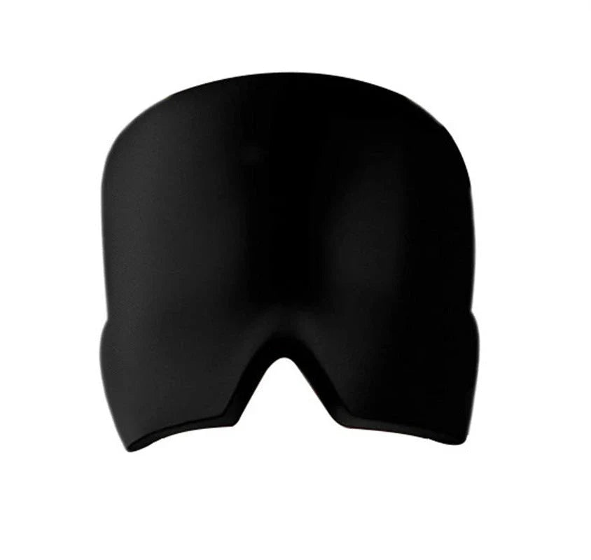 Soothing Ice Therapy Eye Mask for Headache and Migraine Relief, Flexible Gel Material, Adjustable Strap