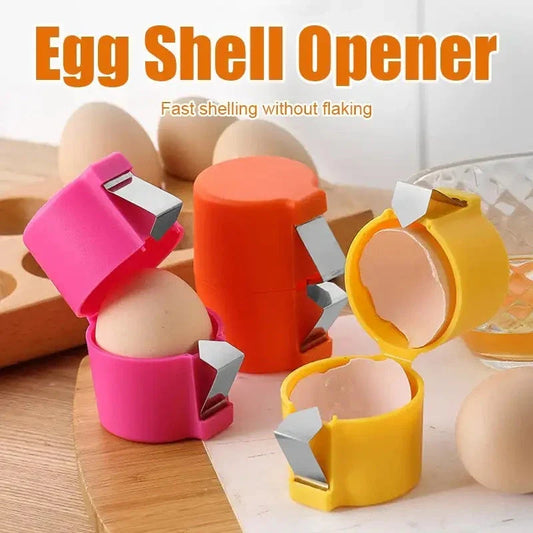 Premium Egg Separator & Beater - Mess-free egg cracking and easy egg beating for home baking