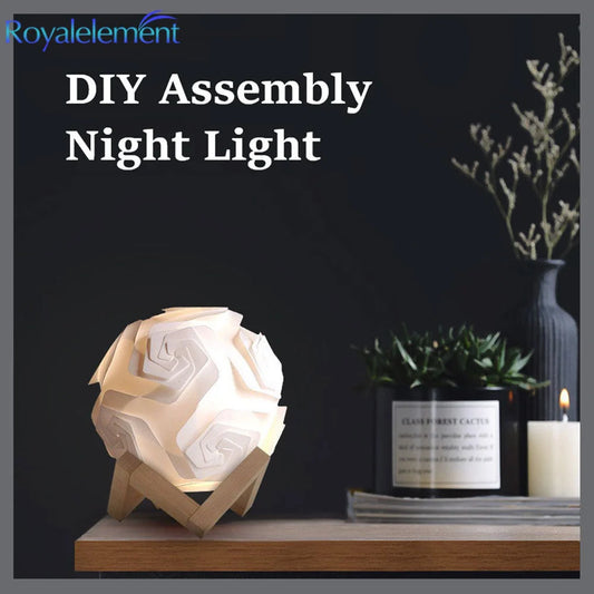 Bedside Moon Spherical Small Table Lamp with USB interface in various colours