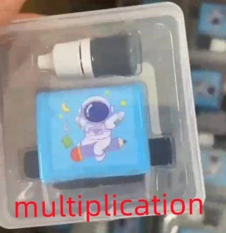 Math Roller Stamp for addition, subtraction, multiplication, and division practice